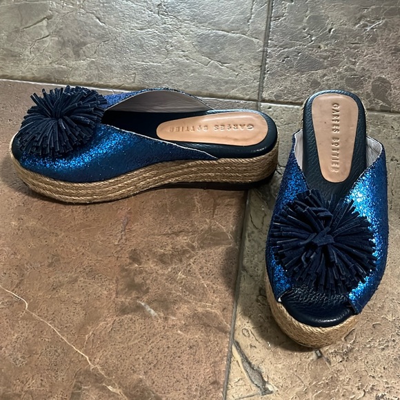 Colombian designer platform espadrilles. - Picture 1 of 4